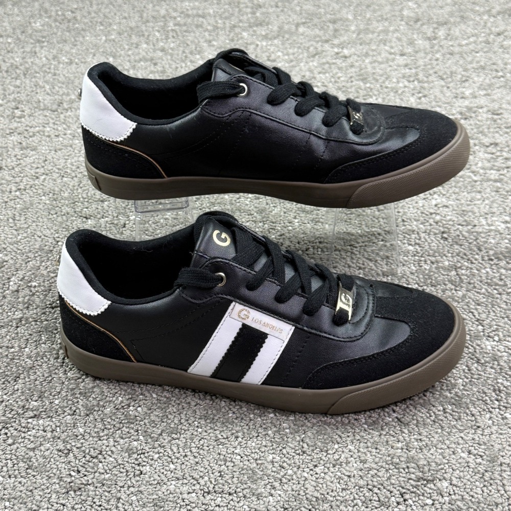 GBG Los Angeles Olimpia Sneakers Women 9 Black White Stripe GGOLIMPIA-C